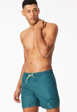 Badeshorts Webware Armbrust grün - Aqua