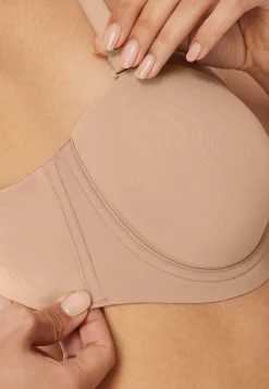 Bandeau-BH mit abnehmbaren Trägern und gleitenden Cups - Unique Micro
