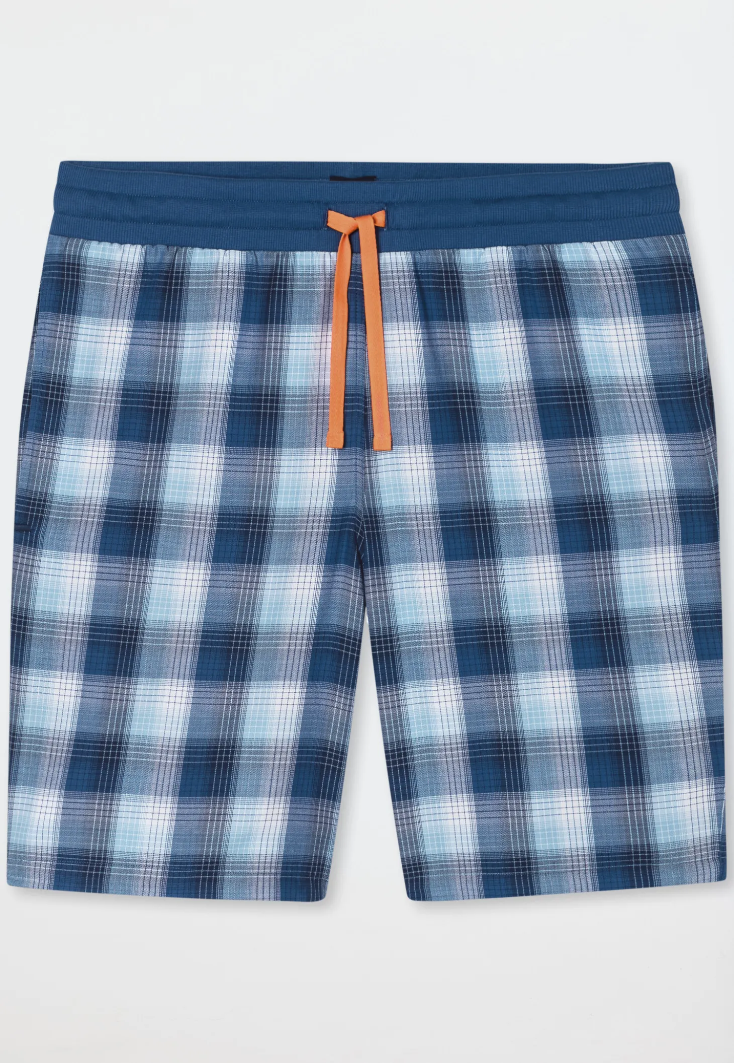 Bermuda Webware pacific blue kariert - Mix+Relax