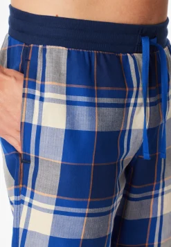 Bermuda Webware royal kariert - Mix+Relax