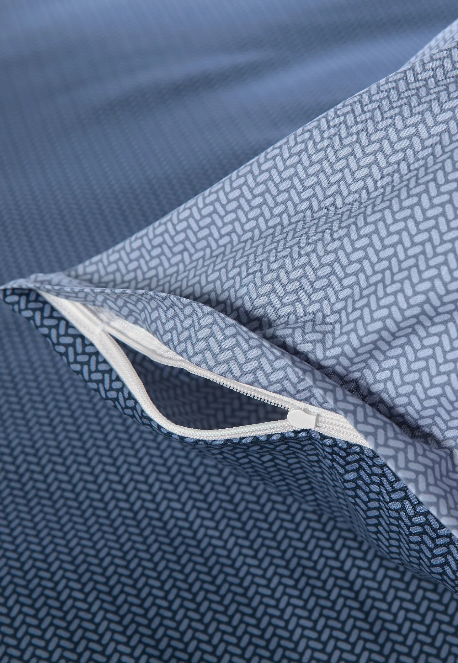 Bettwäscheset zweiteilig Renforcé blau - SCHIESSER Home