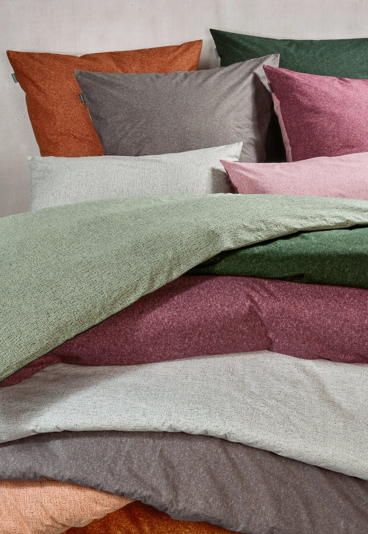 Bettwäscheset zweiteilig Renforcé pflaume - SCHIESSER Home