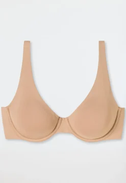 Bügel-BH mit geformten Cups maple - Unique Micro