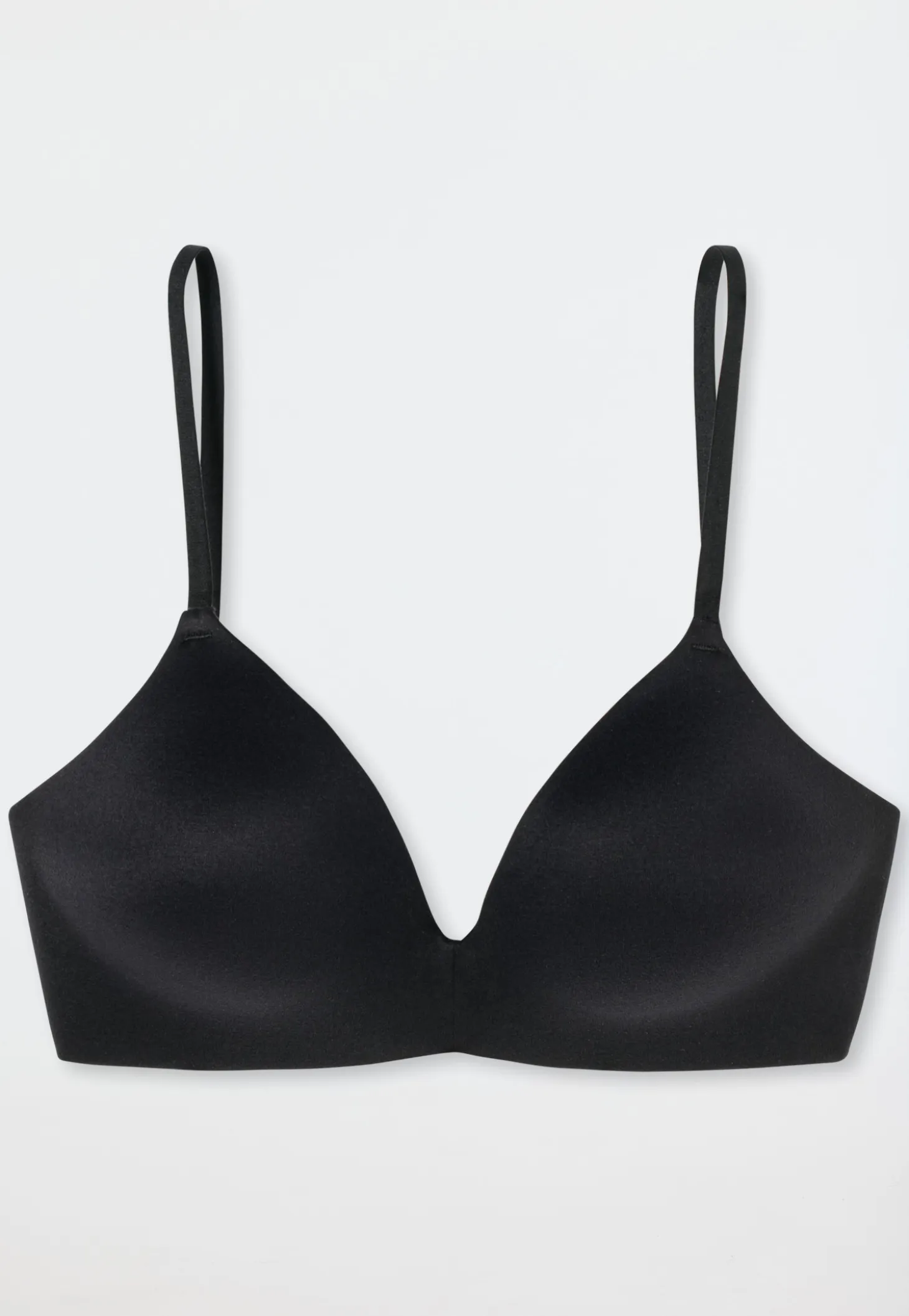 BH ohne Bügel gepadded schwarz - Invisible Soft
