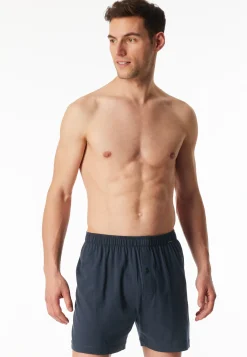 Boxershorts 2er-Pack Jersey nachtblau - Boxershorts Multipacks