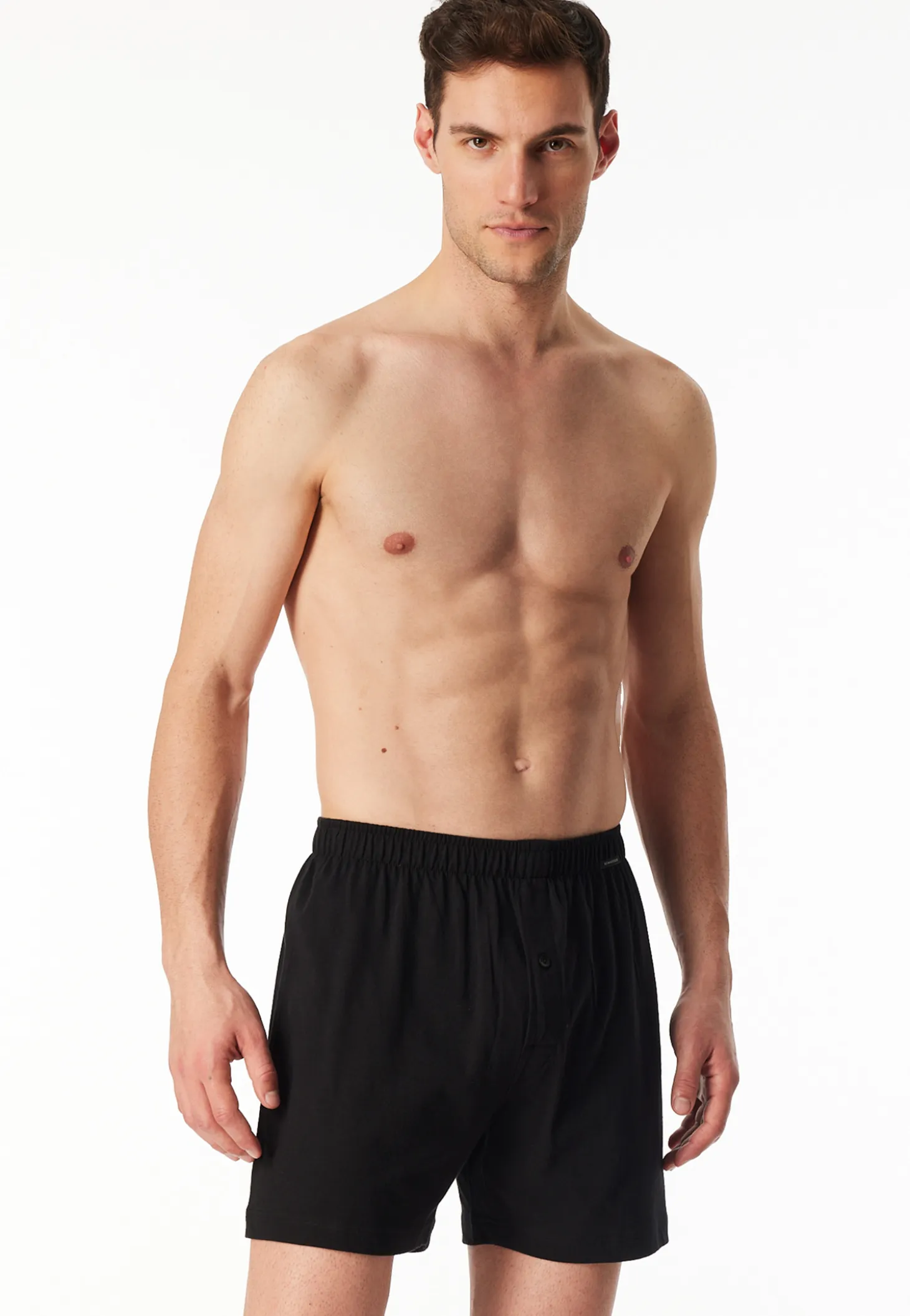 Boxershorts 2er-Pack Jersey schwarz - Boxershorts Multipacks