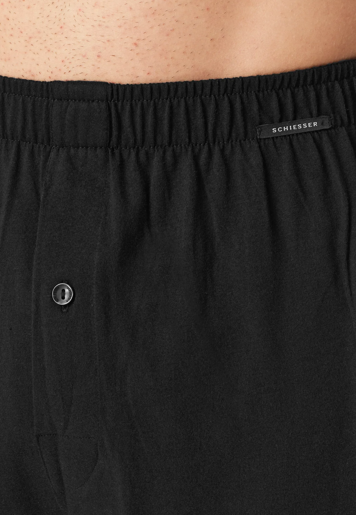 Boxershorts 2er-Pack Jersey schwarz - Boxershorts Multipacks