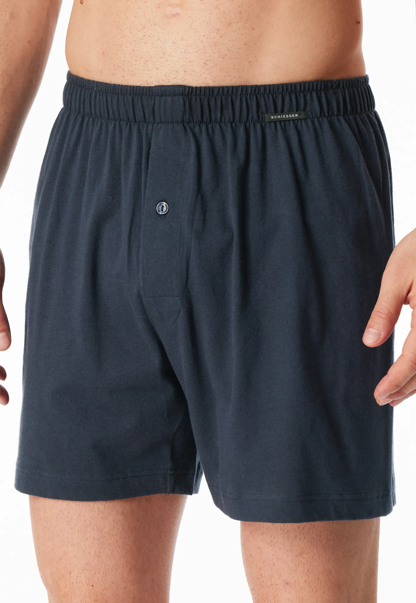 Boxershorts 2er-Pack Jersey schwarz/petrol - Boxershorts Multipacks