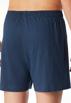 Boxershorts 2er-Pack Jersey uni gemustert - Boxershorts Multipack