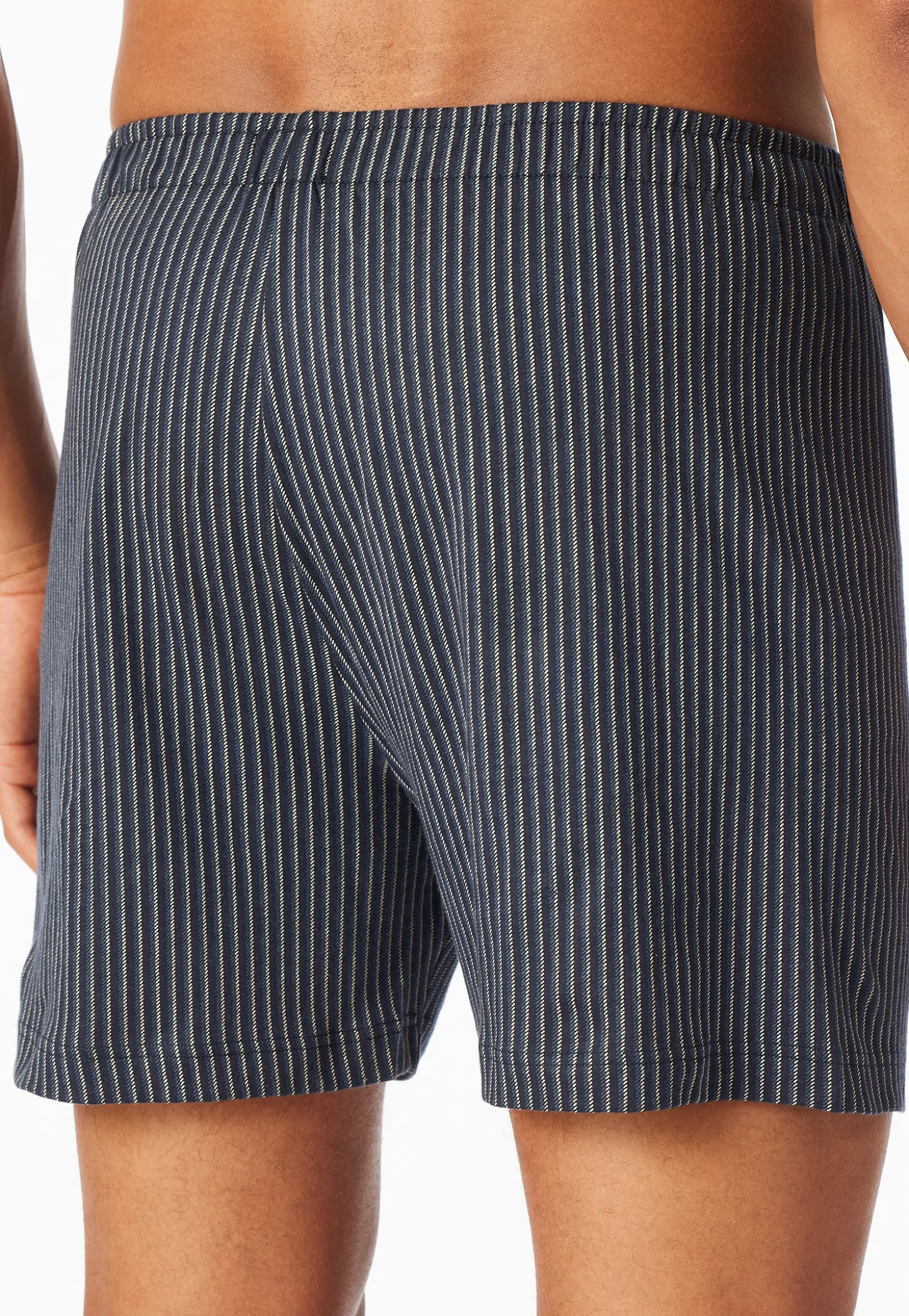 Boxershorts 2er-Pack Jersey uni gemustert - Boxershorts Multipacks