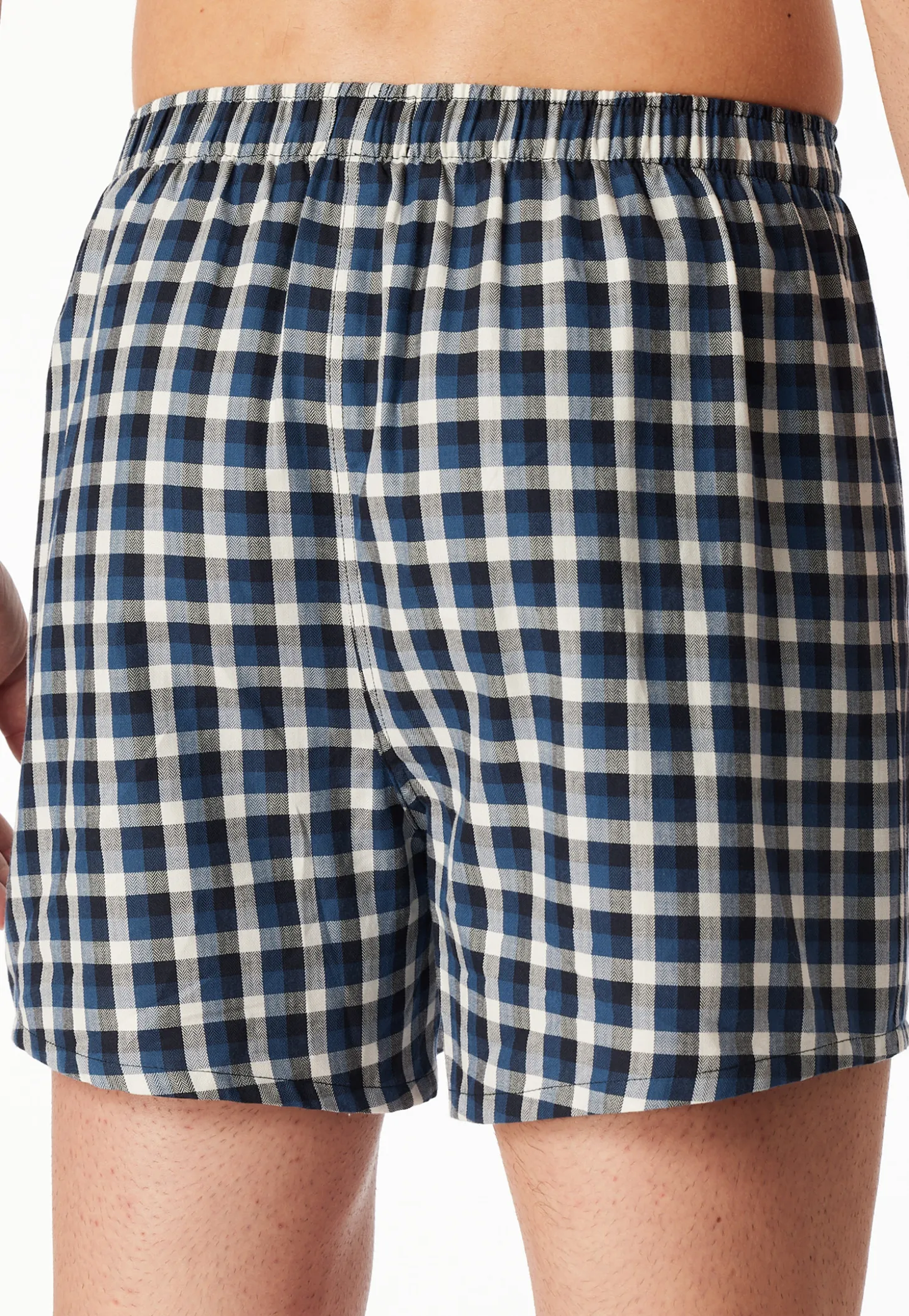Boxershorts 2er-Pack Webware Karo mehrfarbig - Boxershorts Multipack