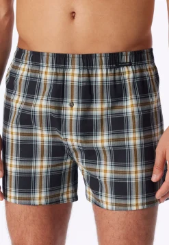 Boxershorts 2er-Pack Webware mehrfarbig gemustert - Boxershorts Multipack