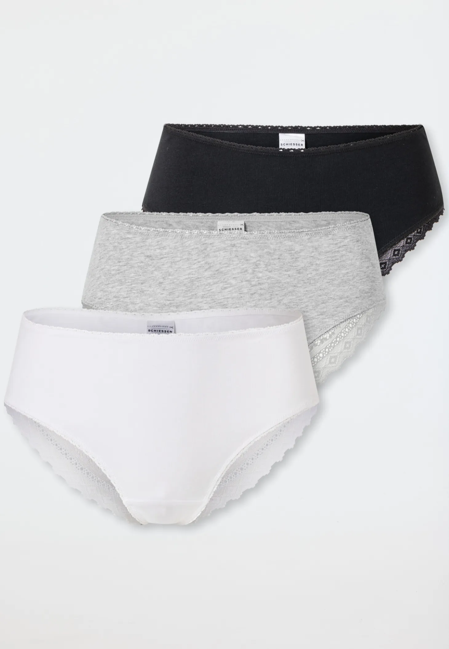 Brazilian 3er-Pack Spitze mehrfarbig - Modern Multipacks