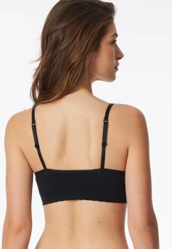 Bustier Ajourée seamless schwarz - Revival Alma