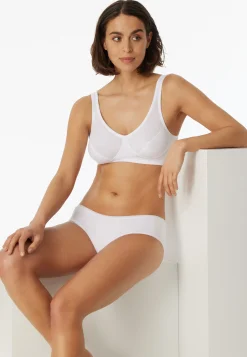 Bustier 2er-Pack mit Cups Organic Cotton weiß - 95/5