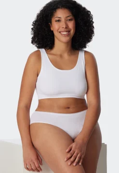 Bustier 2er-Pack ohne Cups weiß - 95/5