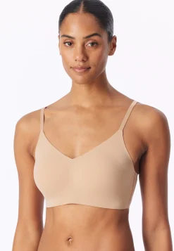 Bustier Microfaser herausnehmbare Pads maple - Invisible Soft