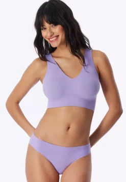 Bustier Mikrofaser herausnehmbare Pads zartlila - Invisible Soft