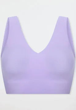 Bustier Mikrofaser herausnehmbare Pads zartlila - Invisible Soft