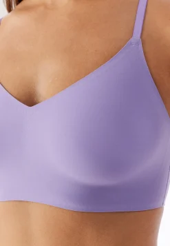 Bustier Mikrofaser herausnehmbare Pads zartlila - Invisible Soft