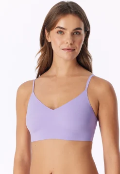 Bustier Mikrofaser herausnehmbare Pads zartlila - Invisible Soft