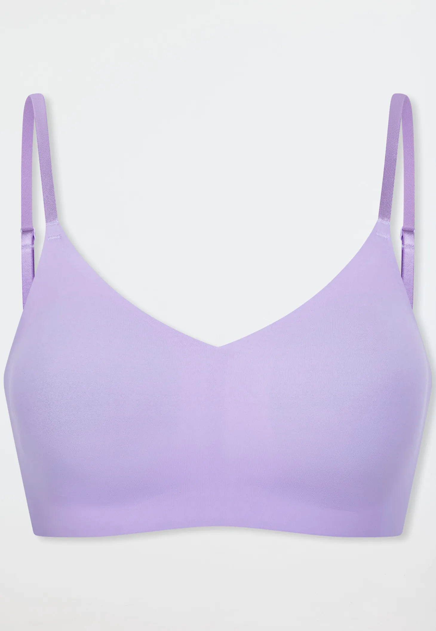 Bustier Mikrofaser herausnehmbare Pads zartlila - Invisible Soft