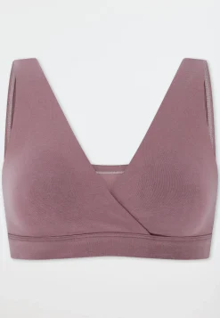 Bustier Schwangerschaftswäsche mauve - Unique Maternity