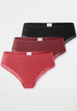Cheeky-String 3er-Pack Spitze mehrfarbig - Modern Multipacks