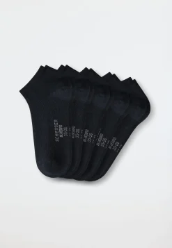 Damensneaker Fünferpack schwarz - Bluebird