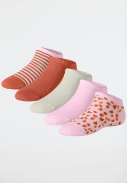 Damensocken Sneaker 5er-Pack mehrfarbig - Fashion