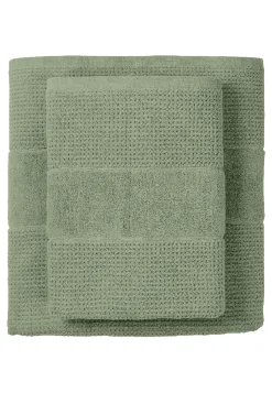 Duschtuch 2er-Pack 70x140 cm linde - SCHIESSER Home