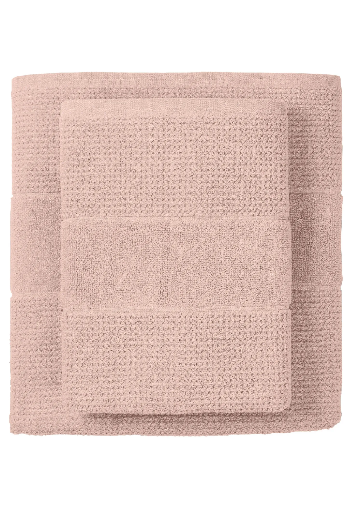Duschtuch 2er-Pack 70x140 cm zartrosa - SCHIESSER Home