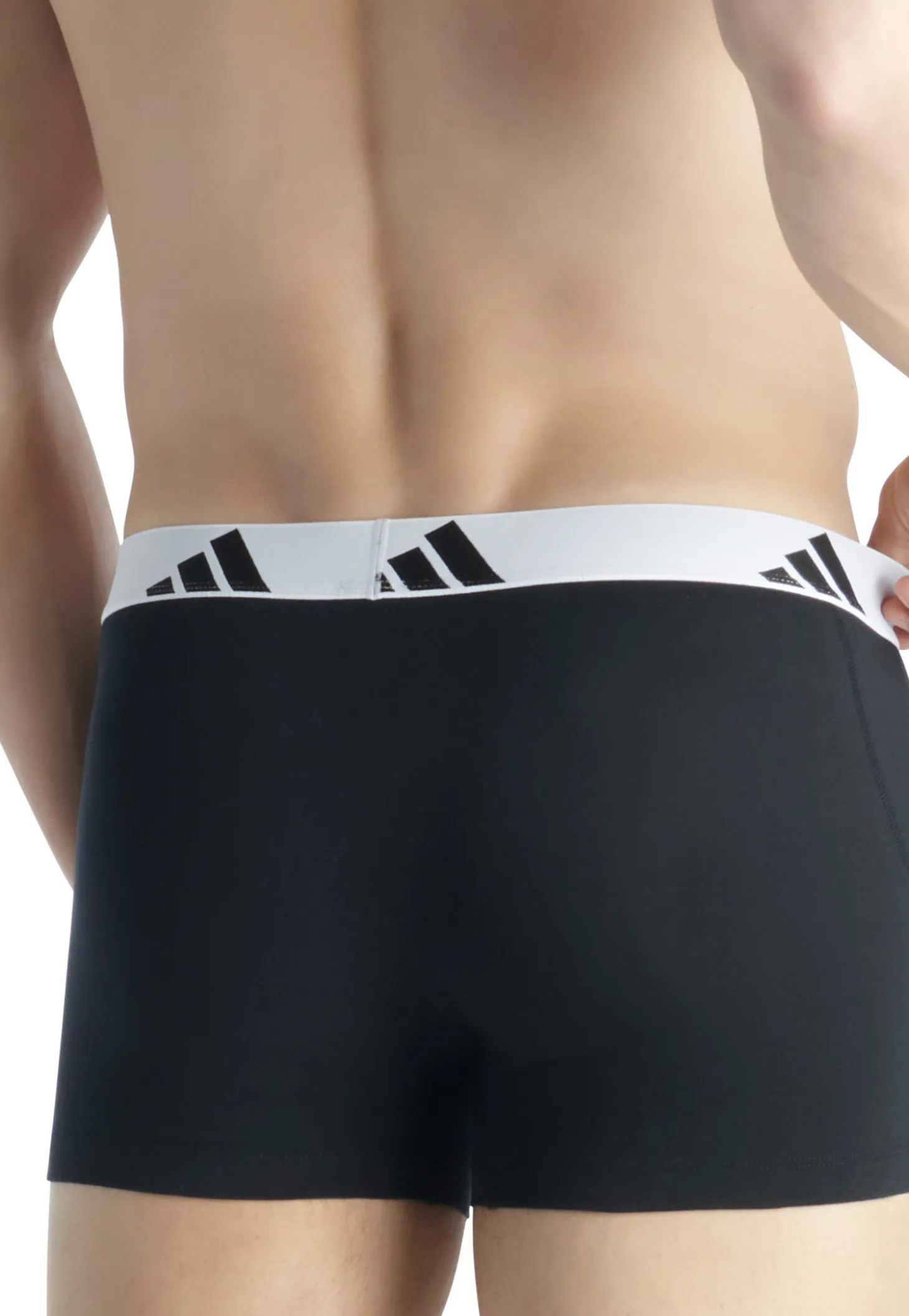 Enge Boxershorts 5er-Pack Schwarz/Weiss - ADIDAS