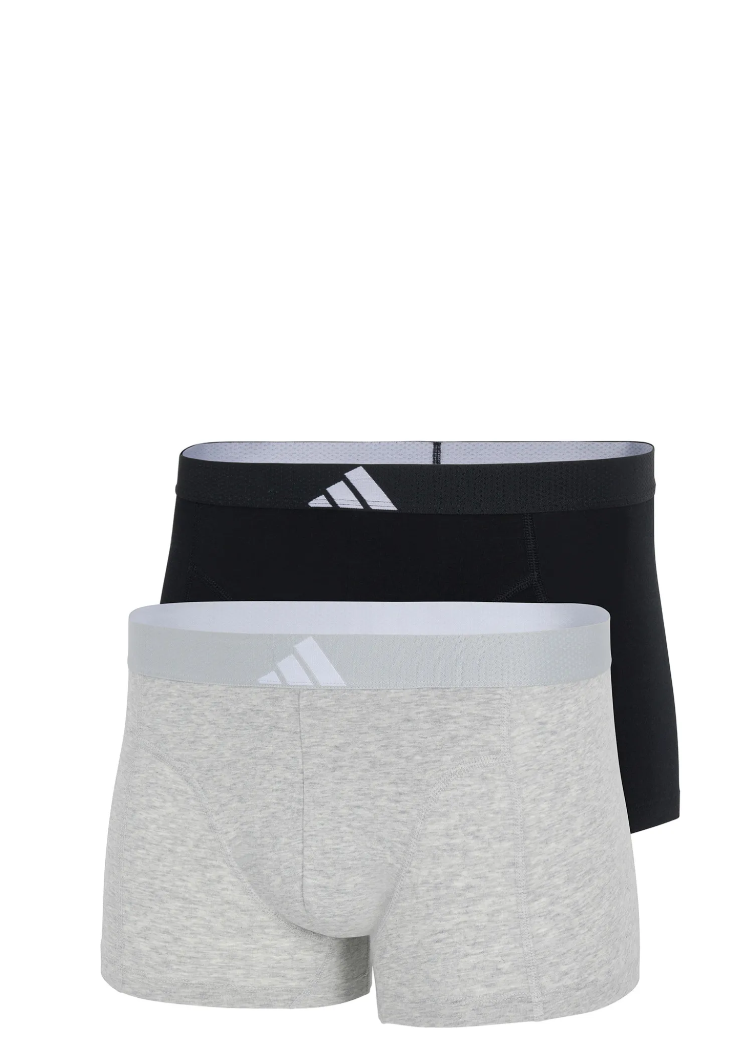 Enge Boxershorts 2er-Pack Schwarz/Grau - ADIDAS