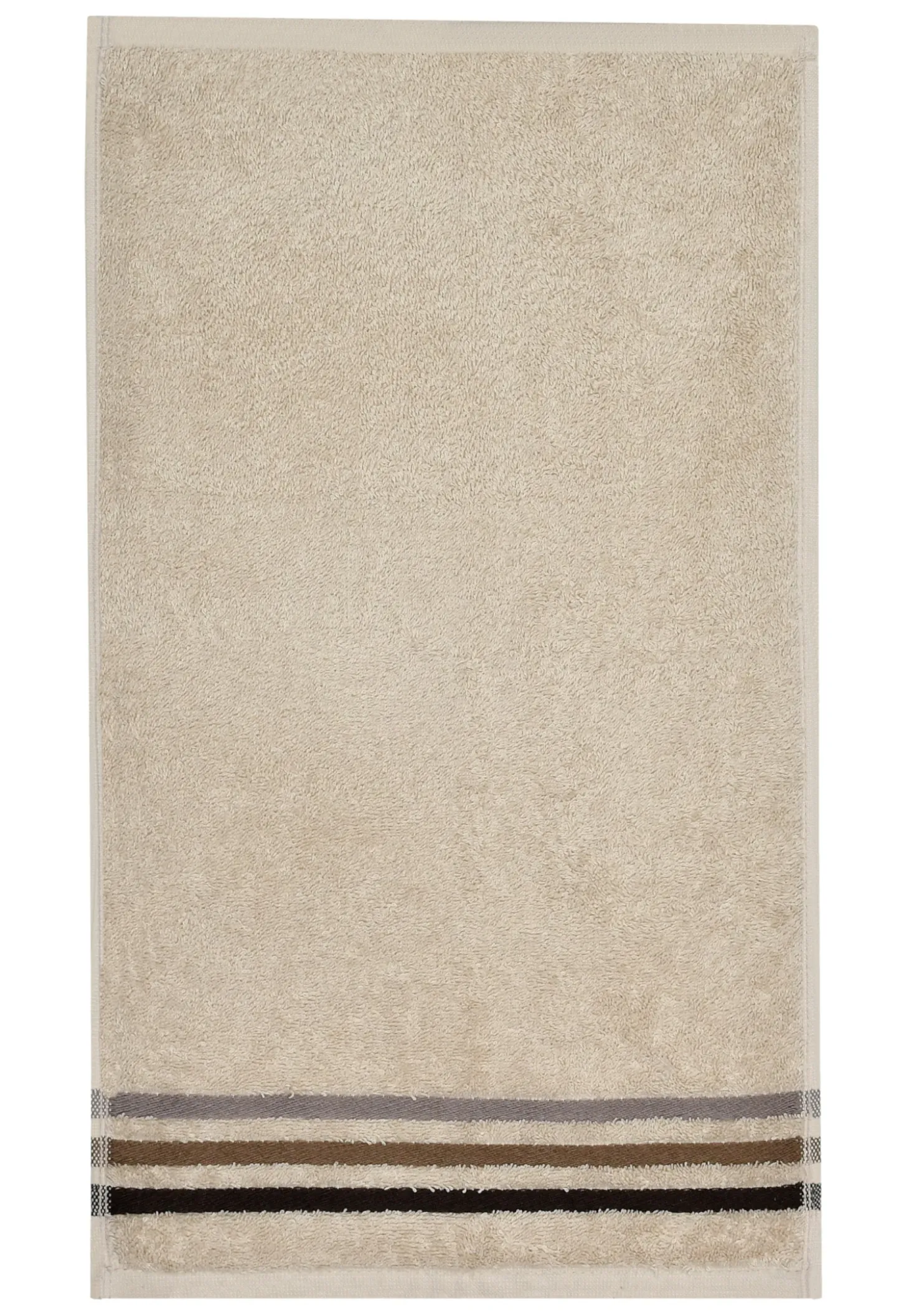 Gästetuch Skyline Color 30x50 beige - SCHIESSER Home