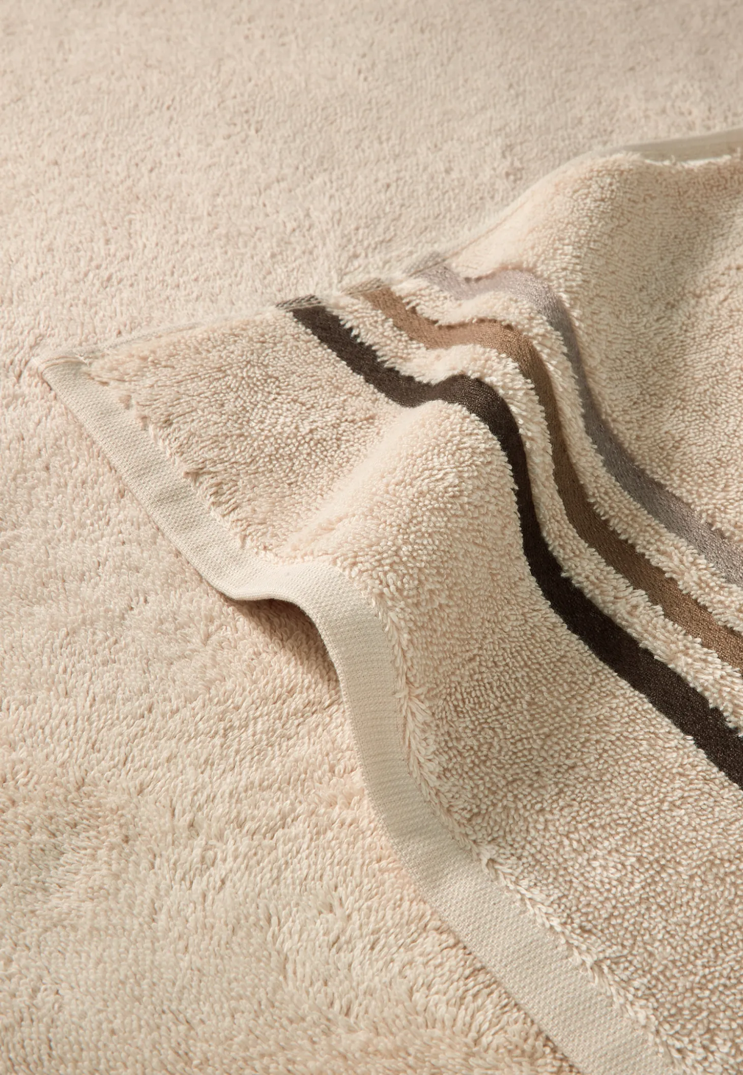 Gästetuch Skyline Color 30x50 beige - SCHIESSER Home