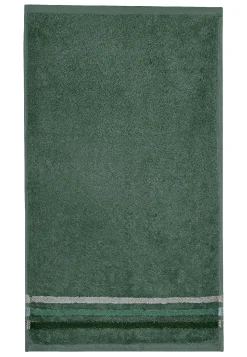 Gästetuch Skyline Color 30x50 dunkelgrün - SCHIESSER Home