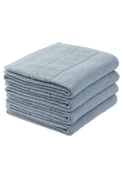 Handtuch 4er-Pack 50x100 cm blaugrau - SCHIESSER Home