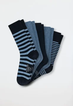 Herrensocken 5er-Pack mehrfarbig - Bluebird