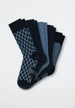 Herrensocken 5er-Pack mehrfarbig - Bluebird