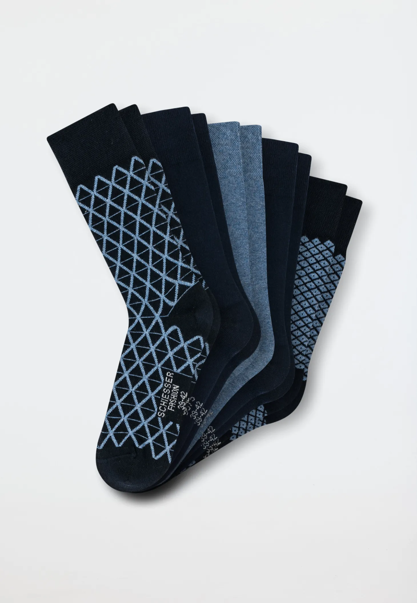 Herrensocken 5er-Pack mehrfarbig - Bluebird