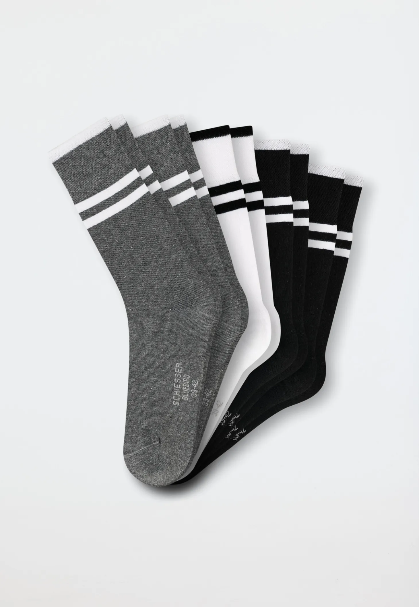 Herrensocken 5er-Pack mehrfarbig - Bluebird