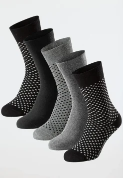 Herrensocken 5er-Pack mehrfarbig - Bluebird