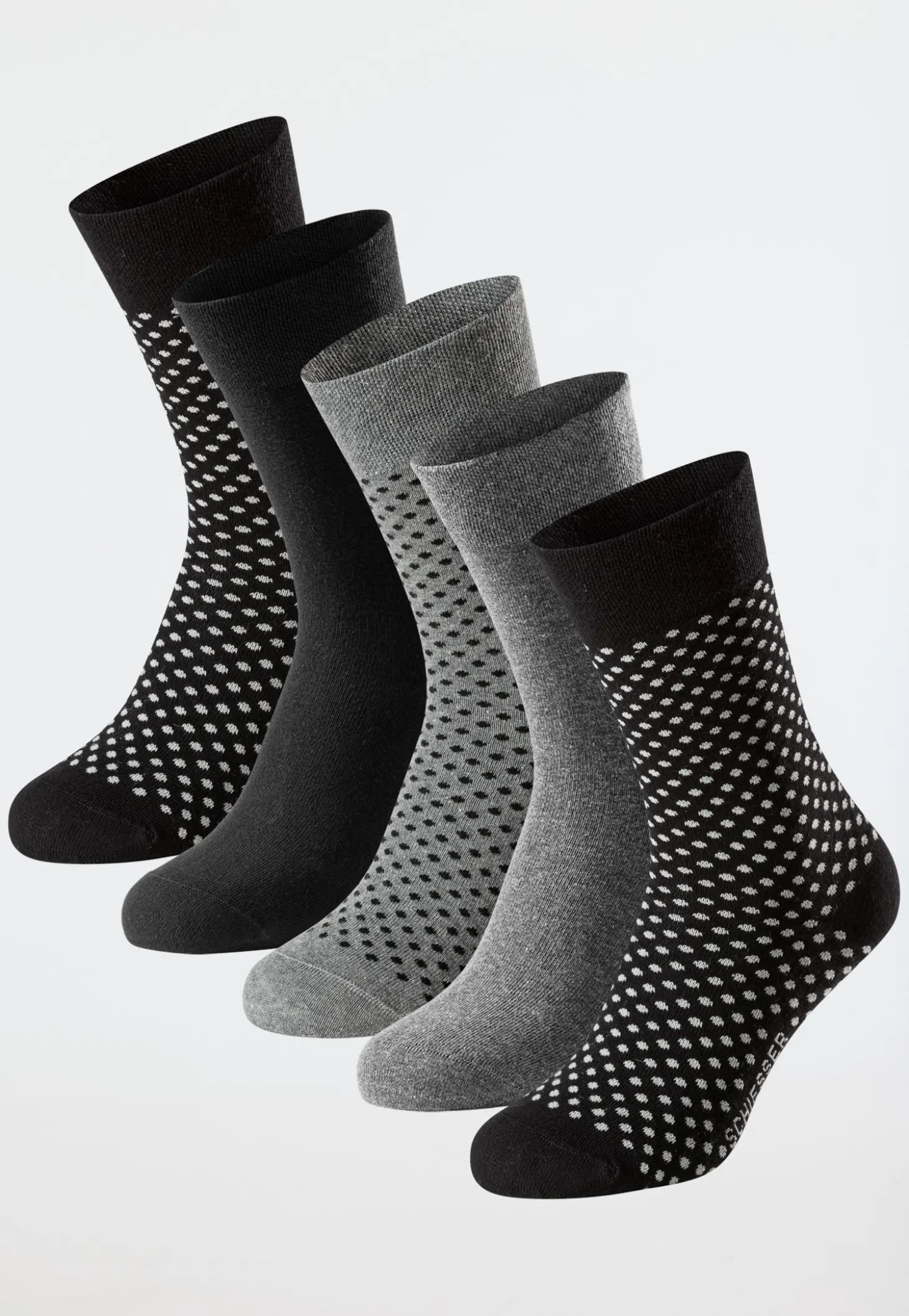Herrensocken 5er-Pack mehrfarbig - Bluebird