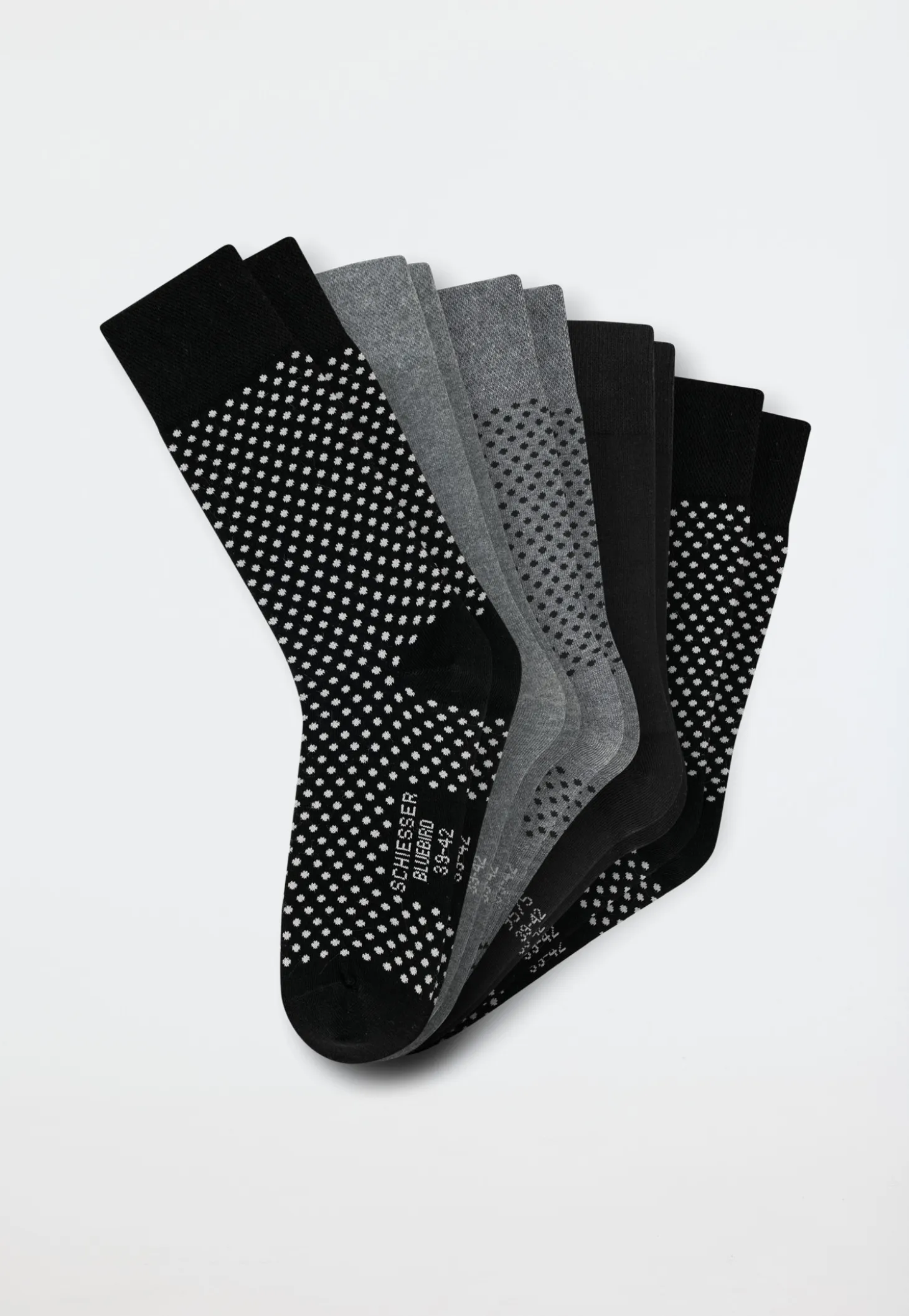 Herrensocken 5er-Pack mehrfarbig - Bluebird