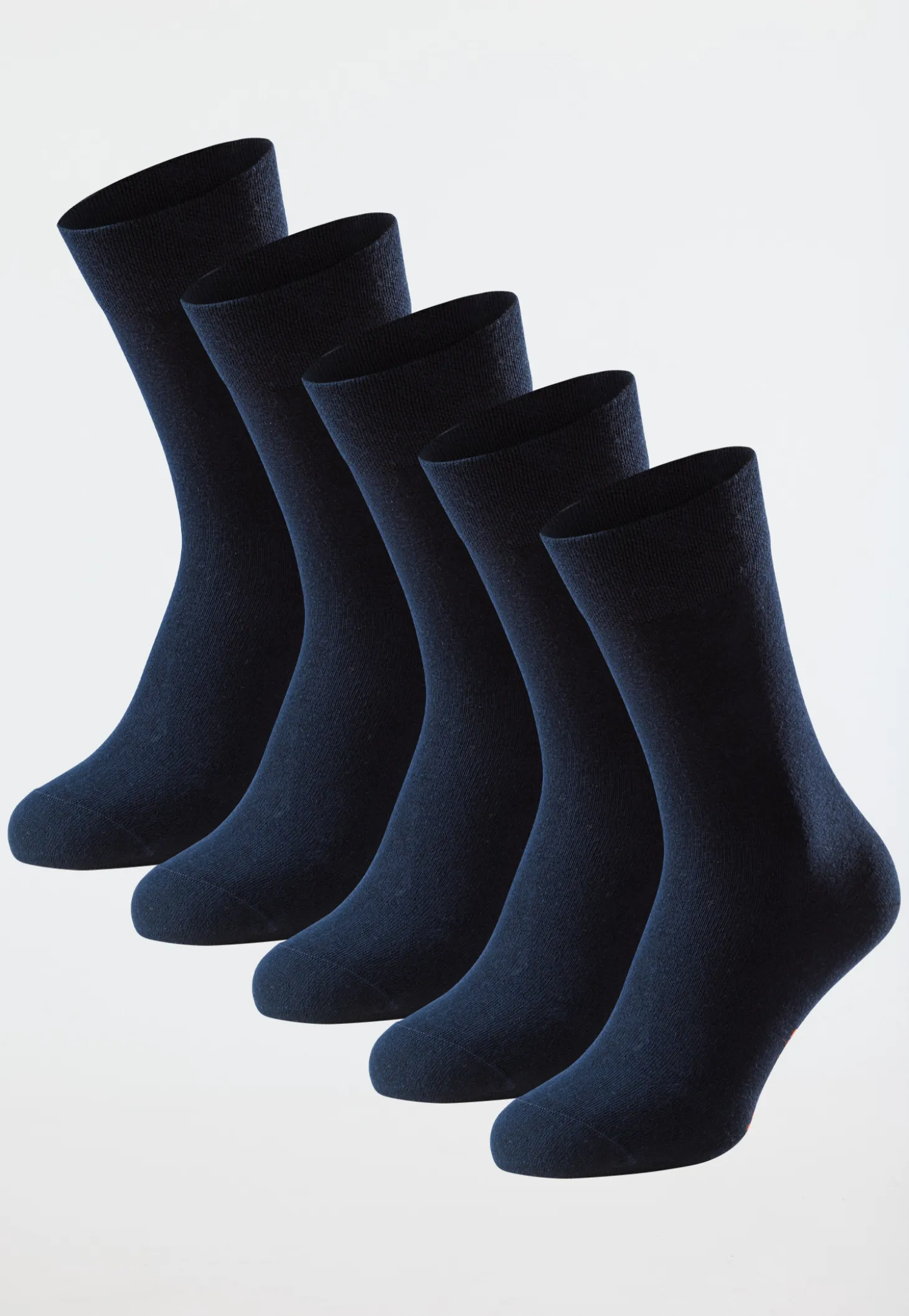 Herrensocken 5er-Pack nachtblau - Bluebird