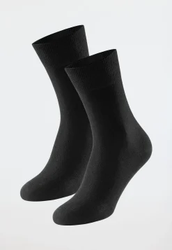 Herrensocken 2er-Pack schwarz - 95/5