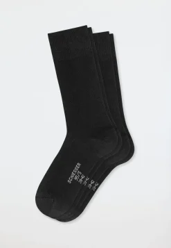 Herrensocken 2er-Pack schwarz - 95/5