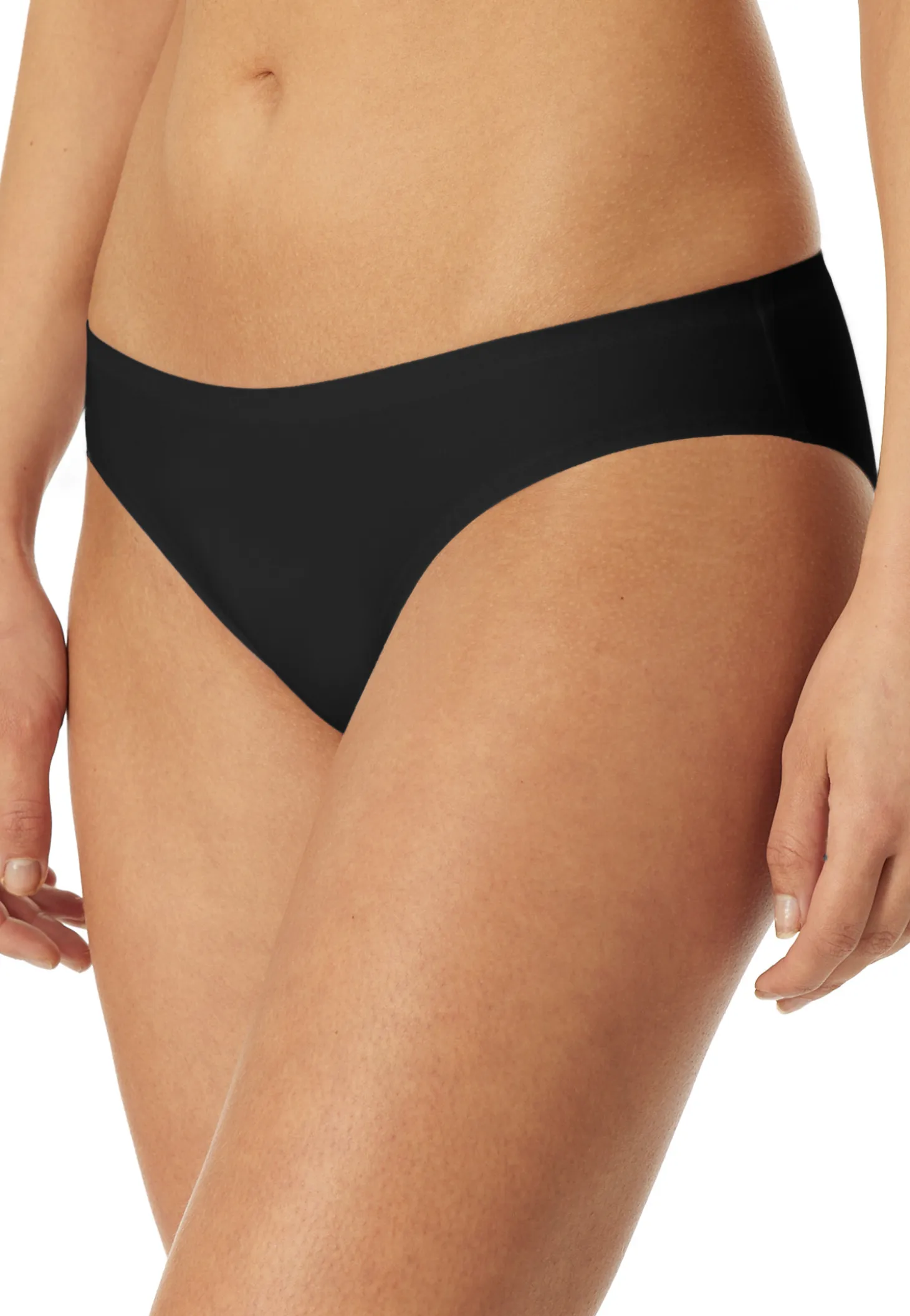 Hip-Rio-Slip Microfaser schwarz - Invisible Soft