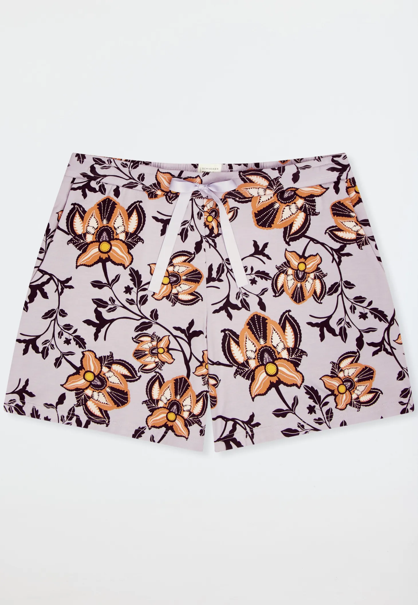 Hose kurz Blumen multicolor - Mix+Relax